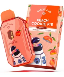 Space Club Peach Cookie Pie